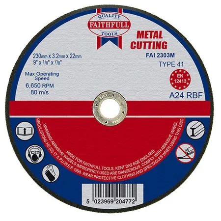 Metal Cutting Disc Flat 230 x 3.2 x 22mm