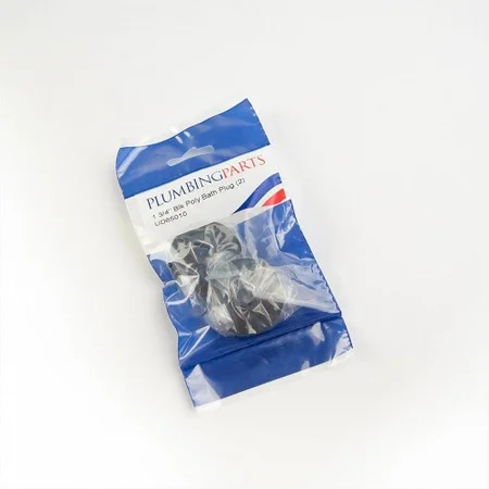 Bath/Sink Plug 1.3/4" Black