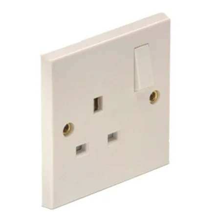 1 Gang Switched Socket 13Amp Ref 1207