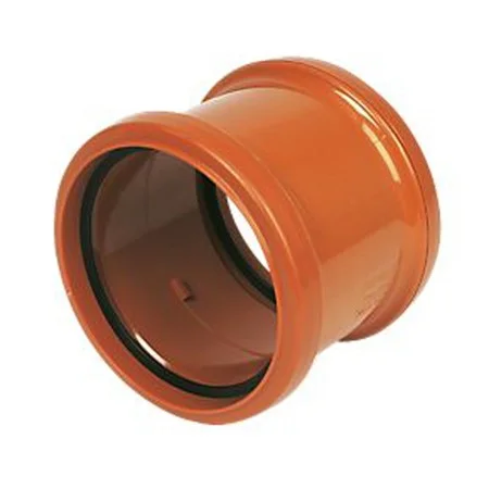 Floplast 110mm Underground Double Socket Coupling
