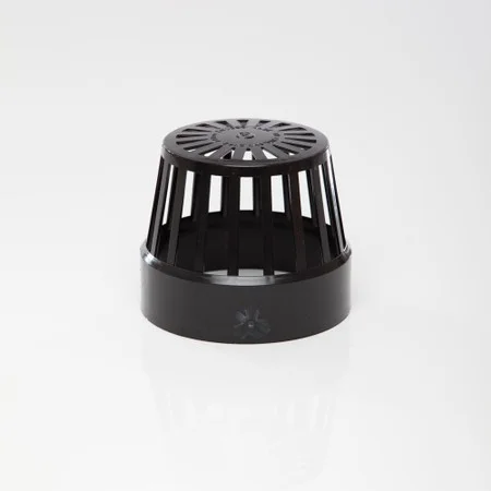 Floplast 110mm Soil Vent Terminal Black REF SP302