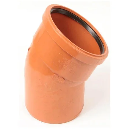 Floplast 110mm x 30 Deg Underground Single Socket Bend