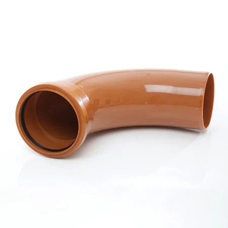 Floplast 110mm x 87.5 Deg Underground Single Socket Bend