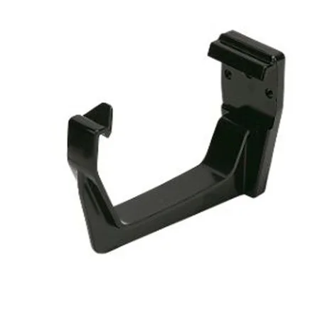Floplast 114mm Square Gutter Fascia Bracket Black REF RKS1
