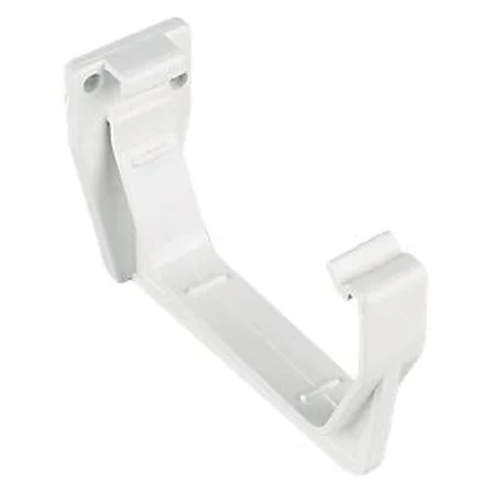 Floplast 114mm Square Gutter Fascia Bracket White REF RKS1
