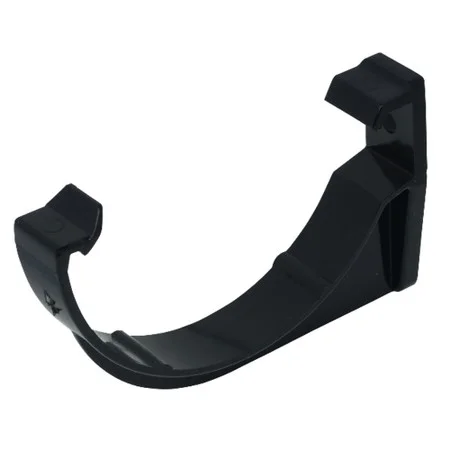 Floplast 112mm Half Round Gutter Fascia Bracket Black REF RK1