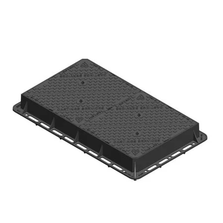 D400 Ductile Iron Cover & Frame 1220mm x 675mm x 150mm Ref MDD1206715/T