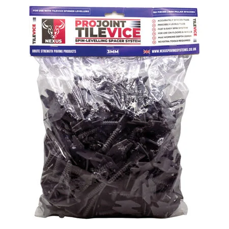 Projoint Tilevice 3mm Pillars (150Pcs)