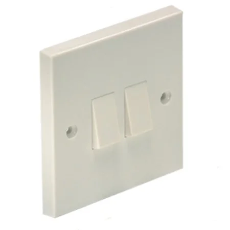 2 Gang 2 Way Light Switch Ref 1204