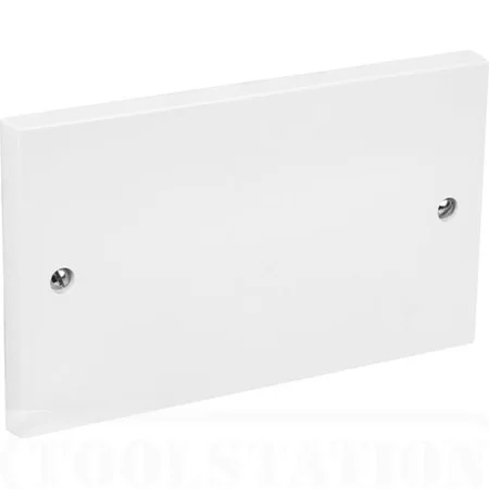 2 Gang Blank Plate Ref 1201