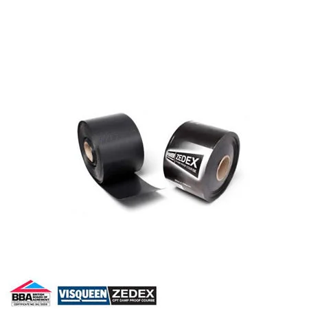 225mm x 20Mtr Zedex CPT Commercial DPC Black Ref RS072256