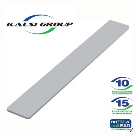 Kalsi Aquacel 250mm Square Fascia End Cap White