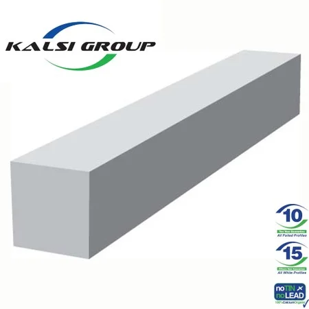 Kalsi Aquacel 300mm Square Fascia External Corner White