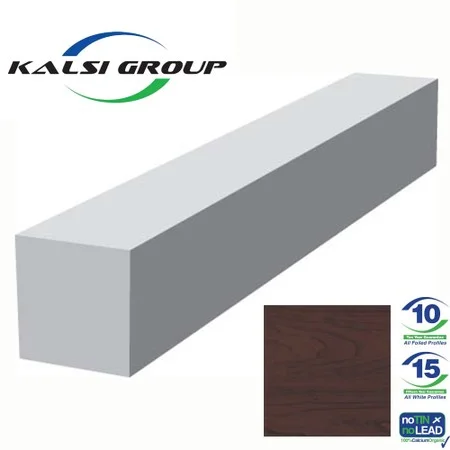 Kalsi Aquacel 300mm Square Fascia External Corner Rosewood