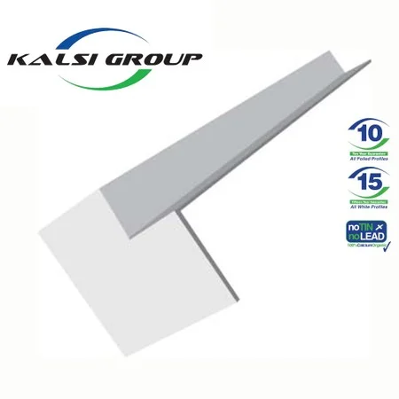 Kalsi Aquacel 300mm Square Fascia Internal Corner White