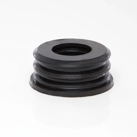 Floplast 32mm Soil Boss Adaptor (Push-fit Rubber) Black REF SP10