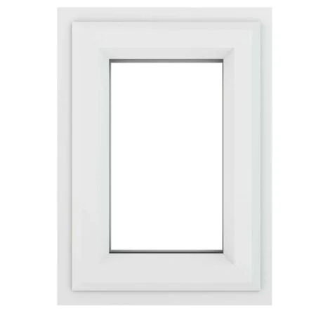 uPVC Window White Top Opener 820mm x 820mm Clear Glazing