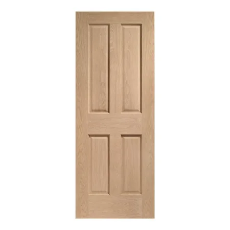 4 Panel Oak Non-raised Internal 27 Door