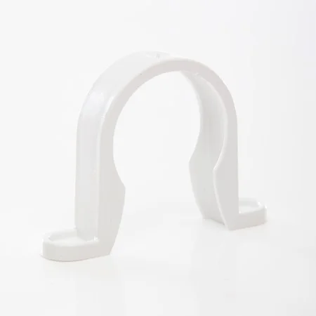 Floplast 40mm ABS Pipe Clip White REF WS35