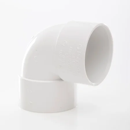 Floplast 40mm x 90 Deg ABS Knuckle Bend White REF WS11