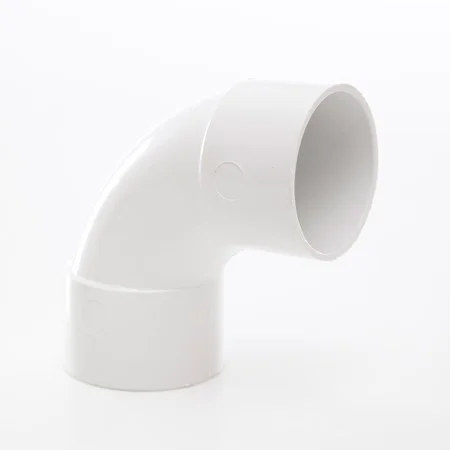 Floplast 40mm x 87.5 Deg ABS Swept Bend White REF WS15