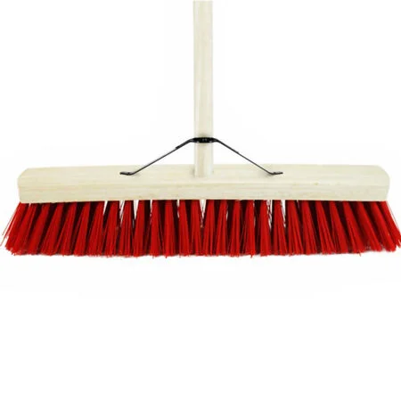 18" (450mm) Red PVC Head with Handle & Stay