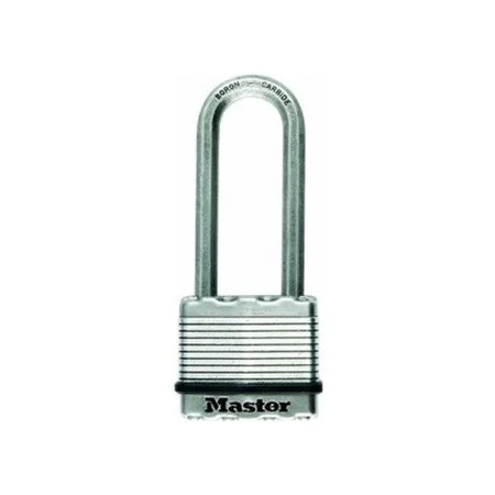 50mm Laminated Steel Padlock Long Shackle MASM5EURDLJ
