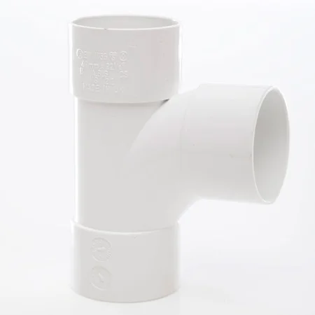 Floplast 50mm x 92.5 Deg ABS Swept Tee White REF WS24