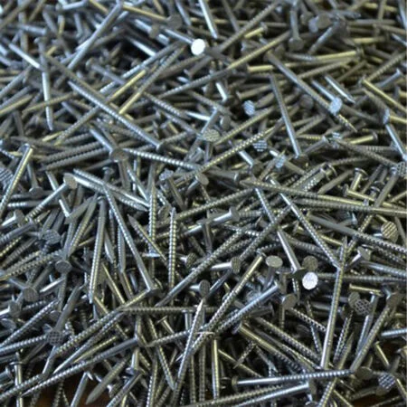 60 x 2.65mm 304 Stainless Steel Flat Head Annular Ringshank Nail (1Kg)