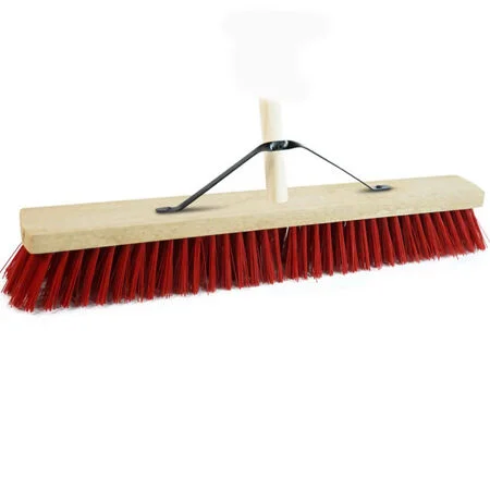 24" (610mm) Red PVC Head with Handle & Stay