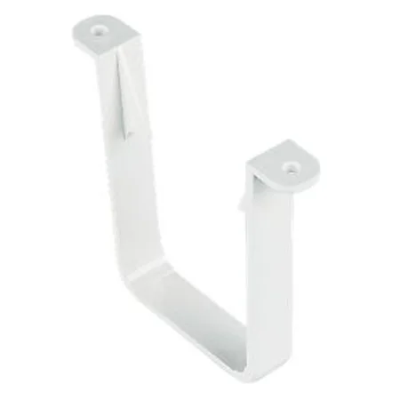 Floplast 65mm Square Downpipe Bracket White REF RCS1