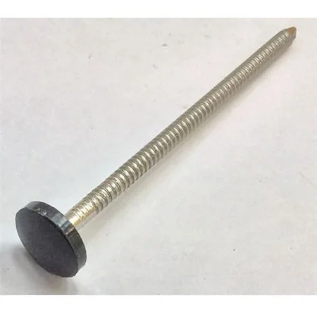 Kalsi Aquacel 65mm S/Steel Plastic Head Nails Anthracite (Box 100) REF K/N/65 AG