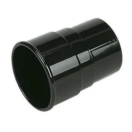 Floplast 68mm Round Downpipe Connector Black REF RS1