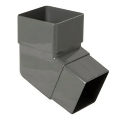 Floplast 65mm x 112 Deg Square Downpipe Off Set Bend Anthracite RBS2AG