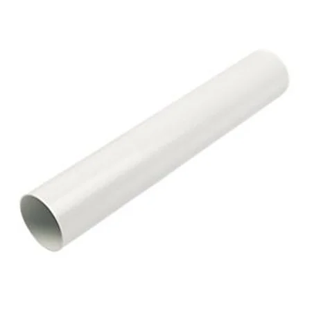 Floplast 68mm x 5.5MTR Round Downpipe White REF RP5.5