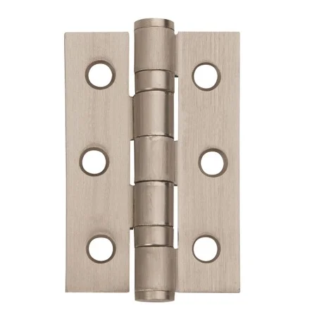 76mmx50mm SNP Ball Bearing Butt Hinge c/w Screws (per pair)
