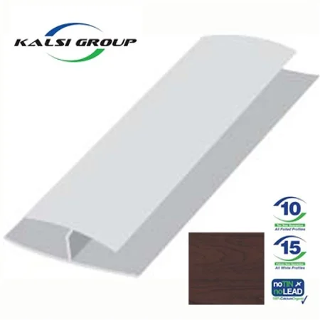 Kalsi 9mm Soffit Joint trim 5m Rosewood