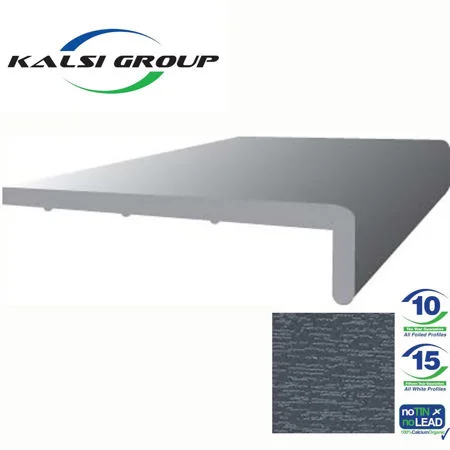 Kalsi Aquacel 9mm x 200mm Square Fascia 5m Anthracite REF KFB200 AG