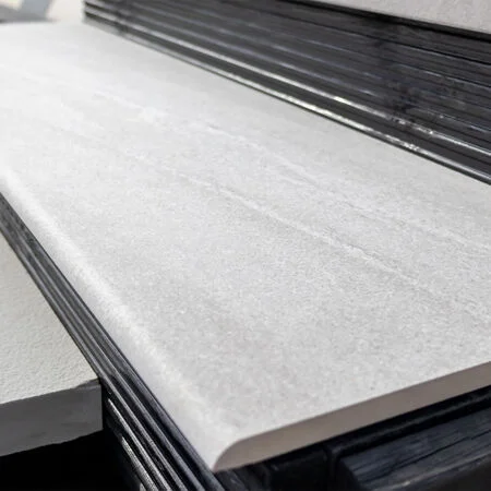 ADZ Eddystone Perla Bullnose Step 330 x 1200 Rectified