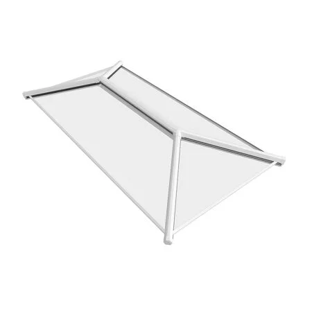Aluminium Skylight Roof White Ext White Int 2000mmx1000mm