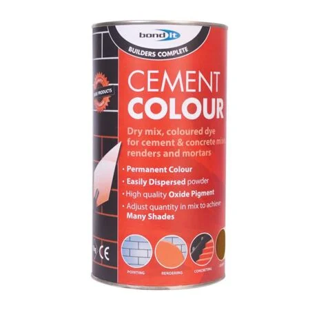Black Cement Colouring Dye 1Kg Ref BDH060BL
