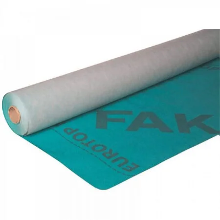 Fakro Breathable Membrane 140G - 1Mtr x 50Mtr Blue Polypropylene