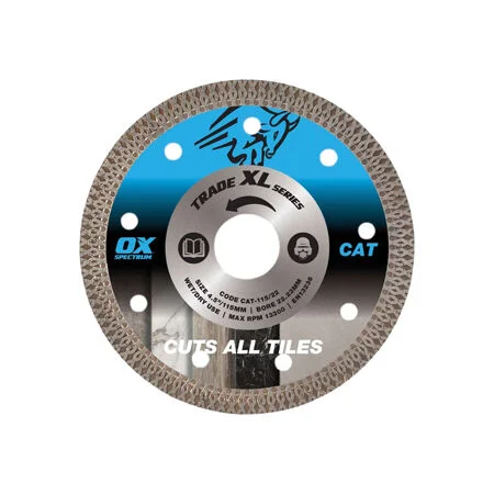 OX Trade XL Cuts All Tiles Diamond Blade Ref CAT-115/22