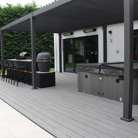 Composite Prime HD Deck 3D 3.6m x 146mm x 25mm Black Oak