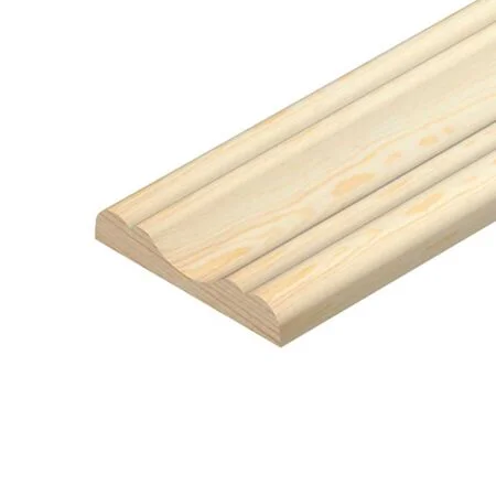 Pine Cover Mould 45 x 8 x 2400mm TM561