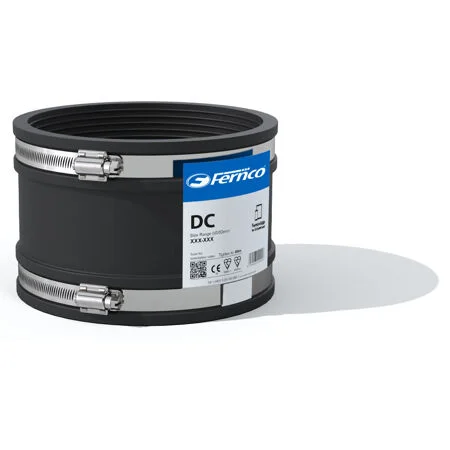 Fernco Flexible Coupler 150mm Clay To Clay DC195