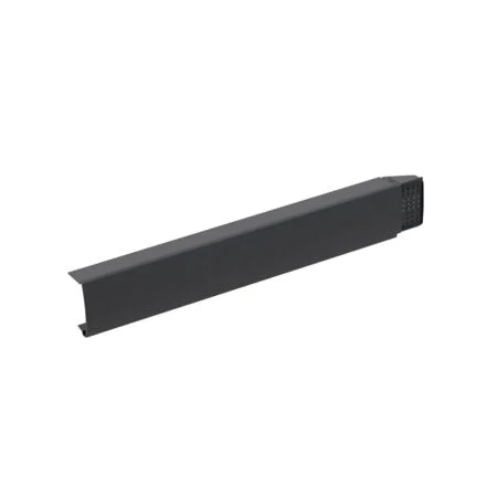 Linear Dry Verge Right Hand Black 815mm GLV-RH-BL