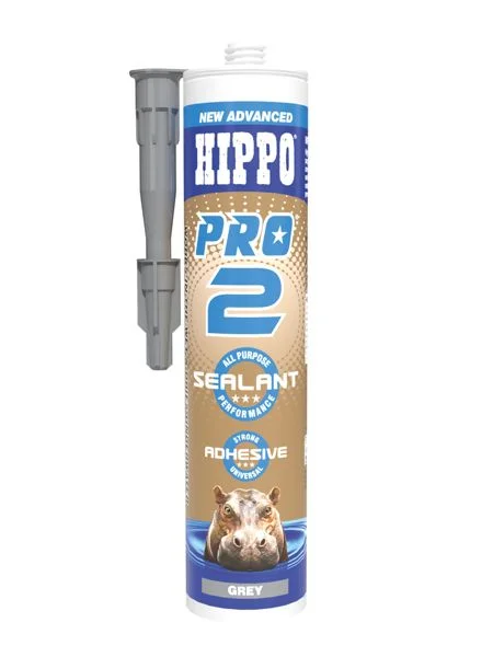 Hippo Pro 2 Sealant & Adhesive Grey 310ml Ref H18542