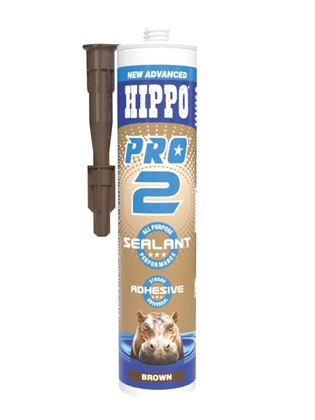 Hippo Pro 2 Sealant & Adhesive Brown 310ml Ref H18543