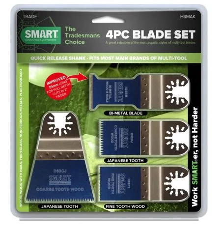 Royd Smart Trade 4 Piece Blade Set Ref H4MAK